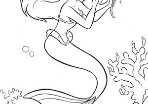 Coloriage Sirène Ariel A Imprimer Under the Sea Coloring Pages Ariel Coloringstar