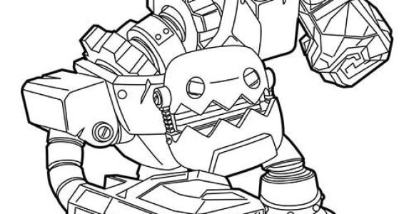Coloriage Skylander à Imprimer Coloriages Skylanders Trap Team Jawbreaker