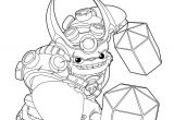 Coloriage Skylanders En Ligne Coloriage Skylanders Trap Team Wallop Dessin