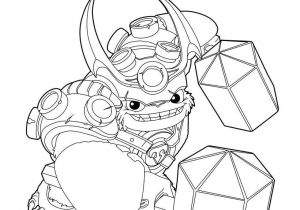 Coloriage Skylanders En Ligne Coloriage Skylanders Trap Team Wallop Dessin