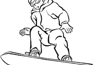 Coloriage Snowboard Coloriage Snowboard En Ligne Gratuit   Imprimer