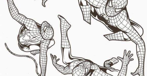 Coloriage Spider Man A Imprimer Coloriage Spiderman À Imprimer A4