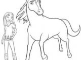 Coloriage Spirit Et Lucky Spirit Riding Free Spirit and Lucky Coloring Page
