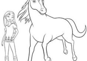Coloriage Spirit Et Lucky Spirit Riding Free Spirit and Lucky Coloring Page
