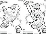Coloriage Splatoon 2 Coloriage Splatoon En Ligne Gratuit Coloriage De Splatoon Cool