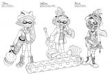 Coloriage Splatoon 2 Coloriage Splatoon Gratuit Splatoon Coloring Sheet Printable