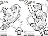 Coloriage Splatoon 2 Splatoon Inkling Coloring Pages Things I Love
