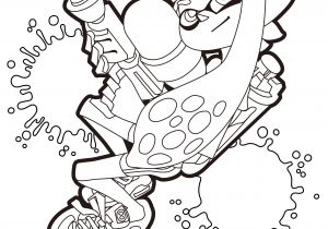 Coloriage Splatoon 2 Splatoon Inkling Coloring Pages Things I Love