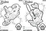 Coloriage Splatoon A Colorier Coloriage Splatoon En Ligne Gratuit Coloriage De Splatoon Cool