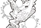 Coloriage Splatoon à Imprimer Gratuit Splatoon Inkling Coloring Pages Things I Love