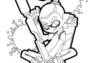 Coloriage Splatoon Armes Free Coloring Pages Splatoon Sketch Coloring Page