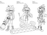 Coloriage Splatoon En Ligne Coloriage Splatoon Gratuit Splatoon Coloring Sheet Printable