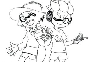 Coloriage Splatoon En Ligne Gratuit Coloriage De Splatoon Je Vais Prendre Se Dessin Pour Ma Profil