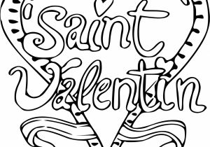 Coloriage St Valentin Gratuit Dessin De St Valentin Coloriage Saint Valentin A Imprimer