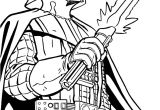 Coloriage Star Wars Dark Vador A Colorier Dark Vador L Un Des Personnages Clé De Star Wars
