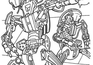 Coloriage Star Wars Droide Droidekas Shooting Laser Gun In Star Wars Coloring Page