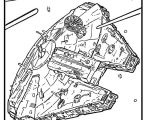 Coloriage Star Wars Faucon Millenium Coloriage De Star Wars Dessin Coloriage Star Wars à Colorier