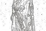Coloriage Star Wars Faucon Millenium Coloriage Le Faucon Millenium