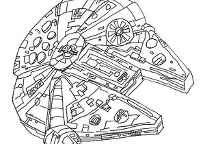 Coloriage Star Wars Faucon Millenium Coloriage Star Wars 7 – De La Couleur