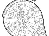 Coloriage Star Wars Faucon Millenium Labyrinthes à Imprimer Labyrinthe Du Faucon Millenium De