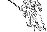 Coloriage Star Wars Rey Coloriages Rey Le Réveil De La force Fr Hellokids