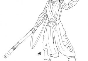 Coloriage Star Wars Rey Coloring Pages Star Wars Rey