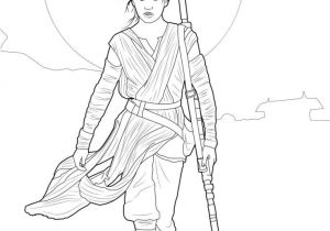 Coloriage Star Wars Rey Rey Coloring Page at Getcolorings