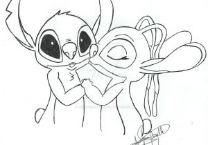 Coloriage Stitch Et Angel Coloriage Stitch Et Angel 20 N X by Xoctober Rain