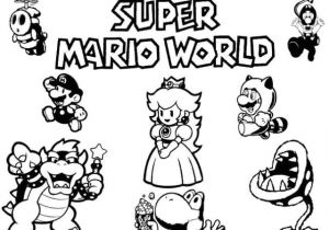 Coloriage Super Mario Bros A Imprimer Coloriage Mario