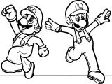 Coloriage Super Mario Bros A Imprimer Coloriage Super Mario Bros