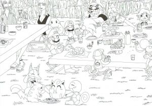 Coloriage Super Smash Bros Brawl Imprimer Evo Magz V4 7