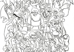 Coloriage Super Smash Bros Brawl Imprimer Evo Magz V4 7