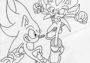 Coloriage Super sonic Et Super Shadow Supafan Union Gallery Style 77