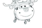 Coloriage Super Wings Donnie Sprout Super Wings Coloring Pages