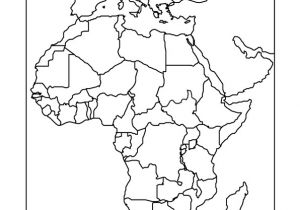 Coloriage Sur L Afrique Carte De L Afrique Momes