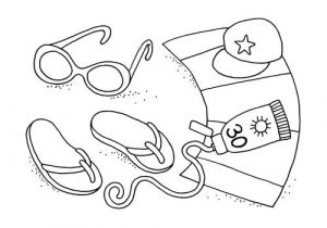 Coloriage Sur L été Coloriages Coloriages Pour L été