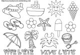 Coloriage Sur L été Nounoudunord Bricolages Avec Les Enfants Page 2