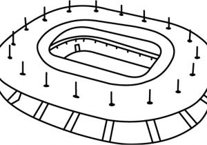 Coloriage Sur La France Dessin Stade De Football