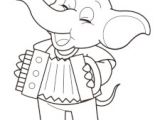 Coloriage Sur La Musique Coloriage D Un Instrument De Musique Un Accordéon