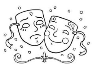 Coloriage Sur Le Carnaval Les 36 Meilleures Images De Dessins Carnaval   Colorier