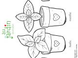 Coloriage Sur Le Jardinage Coloriage Découverte Les Aromates Du Jardin