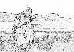 Coloriage Sur Le Maroc Du Maroc à Imprimer