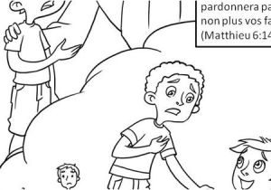 Coloriage Sur Le Pardon Versets Bibliques Pour Les Enfants Le Pardon Coloriage 3