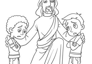 Coloriage Sur Le Pardon Versets Bibliques Pour Les Enfants Le Pardon Freekidstories