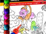 Coloriage Sur Le Partage Bo Te De 5 Feuilles De Coloriage Nomade Animaux Avec Crayon