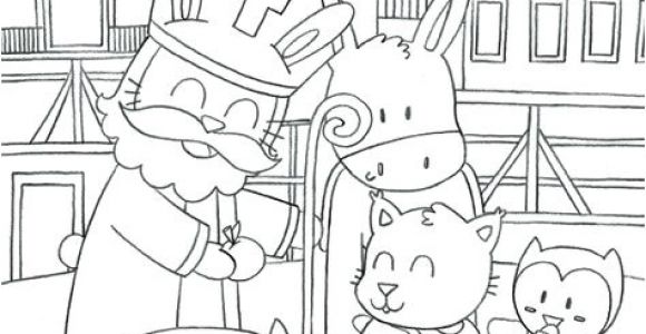 Coloriage Sur Le Partage Coloriage Du Prªtre Lapin Qui Partage Des Sucreries Aux