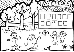 Coloriage Sur Le Thème De La Rentrée Des Classes Génial Coloriage Rentree Scolaire Imprimer