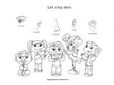 Coloriage Sur Les 5 Sens 【téléchargez Et Imprimez 】 Coloriage Les 5 Sens