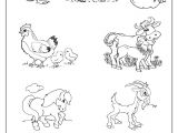 Coloriage Sur Les Animaux De La Ferme Coloriages éducatifs Dessin Animaux De La Ferme à Colorier