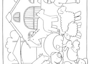 Coloriage Sur Les Animaux De La Ferme Dessin à Colorier Du Fermier Avec son Cheptel D’animaux De
